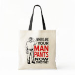 Man Pants Tote Bag