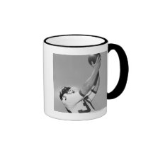 Man Playing Football Coffee Mugs