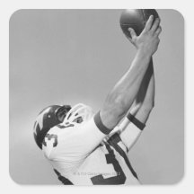 Man Playing Football Sticker