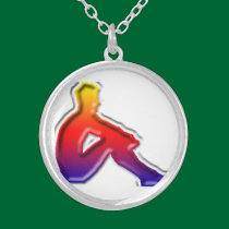 Man Posing Necklace necklaces