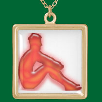 Man Posing Necklace necklaces