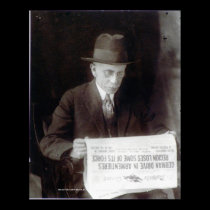 Man Reads War News posters