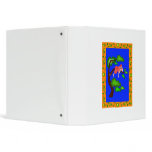 man resting in tree vinyl binders