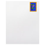 man resting in tree letterhead