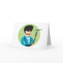 Man Singing Volare Greeting Cards