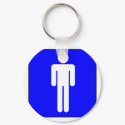Man Symbol keychains