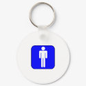 Man Symbol keychains