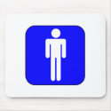 Man Symbol mousepads