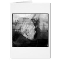 MAN THROUGH REFLECTION CARD by rob_hager MAN THROUGH REFLECTION CARD