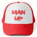 MAN UP hats by thapro MAN UP hats