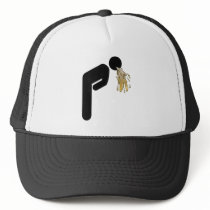Man Vomiting Trucker Hat