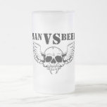 Man VS Beer Coffee Mugs