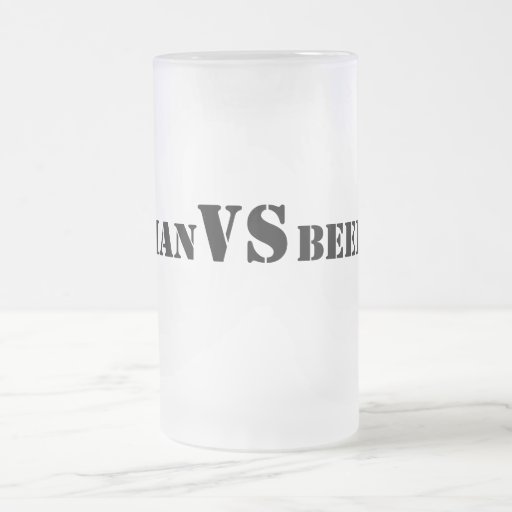 Man VS Beer Mug