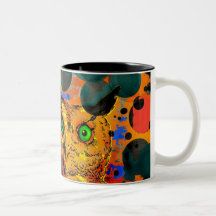 Man Vs Owl Mugs