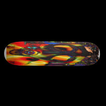 Man vs Tech #5 Flame Skateboard skateboards