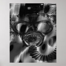 Man vs Technology #4 Flame - Fine Art Print