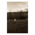 Man walking alone posters