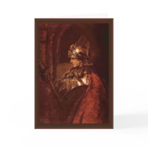 Man With Arms (Alexander The Great) By Rembrandt Cards