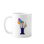Man with Balloons Mugs