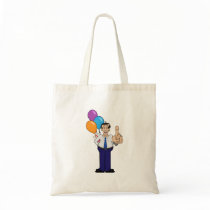 Man with Balloons bags