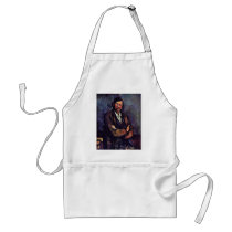 Man With Folded Arms By Paul Cézanne (Best Quality Aprons