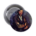 Man With Folded Arms By Paul Cézanne (Best Quality Button