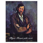 Man With Folded Arms By Paul Cézanne (Best Quality Flyers