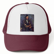 Man With Folded Arms By Paul Cézanne (Best Quality Hat