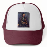 Man With Folded Arms By Paul Cézanne (Best Quality Hat