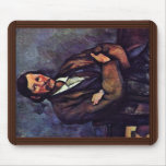 Man With Folded Arms By Paul Cézanne (Best Quality Mousepads