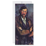Man With Folded Arms By Paul Cézanne (Best Quality Rack Card