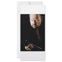 man with gun rack carfs rack cards by Kachoozie man with gun rack carfs rack cards