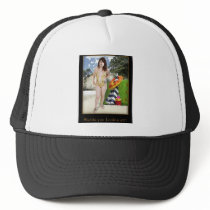 man with swim suit hat