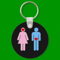 Man Woman Love Humor Tshirt keychains by greenbaby Man Woman Love Humor Tshirt keychains