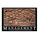 Management De-motivational Poster