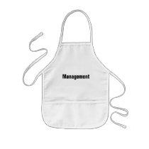 Management aprons by CARDcanhelp Management aprons