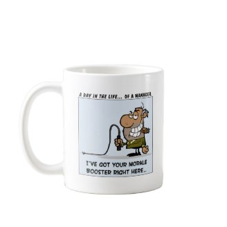 Management Tools for Boosting Employee Morale Mugs