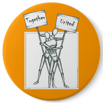 Manakin: Together / United buttons