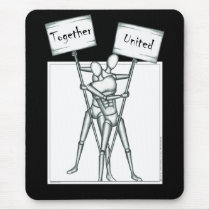 Manakin: Together / United mousepads