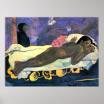 Manao Tupapau by Eugène Henri Paul Gauguin Print