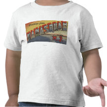 Manasquan, New Jersey - Large Letter Scenes 2 T Shirt