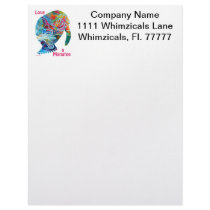 Manatee-2-LOVE Custom Letterhead
