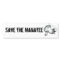 Manatee-EB01 bumper stickers