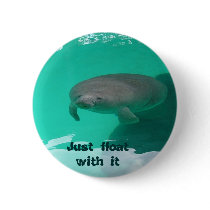 Manatee, Just float with it buttons by ribizlifozelek Manatee, Just float with it buttons