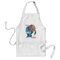 Manatee Love a Manatee Chef Apron