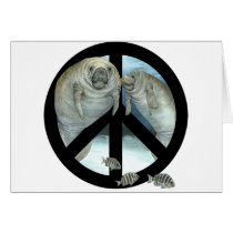 manatee peace cards