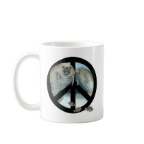 manatee peace mug