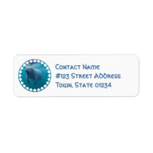 Manatee Return Address Label