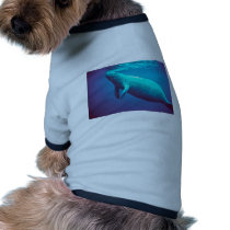 Manatee Surfacing to Breathe Doggie Tshirt