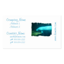 Manatee Swim Business Cards